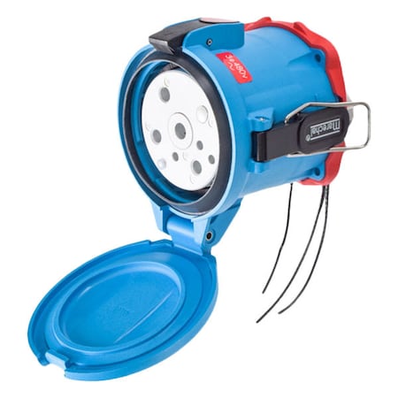Meltric Pin & Sleeve Receptacle, 100 A, 480V AC, Three Phase, 3 Pole, Screw Terminals Wire Connection Type 33-94043-263-843